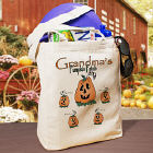 Pumpkin Patch Personalized Canvas Tote Bag